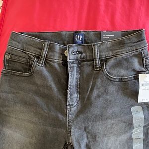 Boys stretch skinny jeans in black by GAP